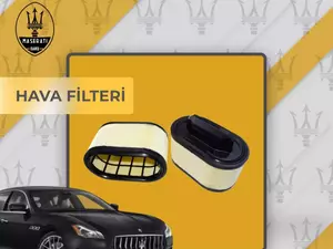 Maserati avtomobillərinə hava filterləri