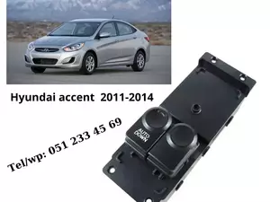 Hyundai accent  2011-2014 üçün şüşə qaldıran blok 