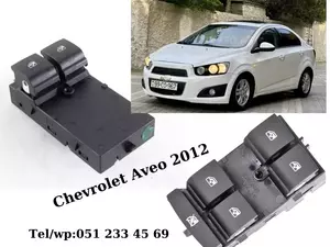 Chevrolet Aveo 2012 üçün şüşə qaldıran knopka blok