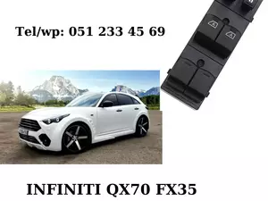  INFINITI QX70 FX35 üçün şüşə qaldıran knopka blok