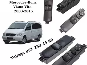 Mercedes Viano Vito 2003-2015 üçün şüşə qaldıran k