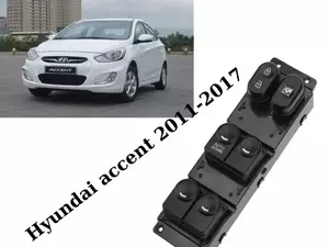 Hyundai Accent üçün şüşə qaldıran knopka blok satı